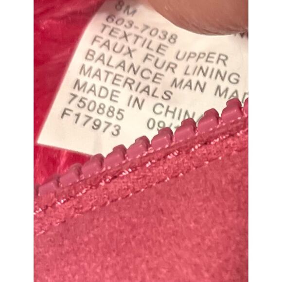 Okie Dokie OD Bing Pink Cat Faux Fur Lined Winter Boots US Size 8 Free Ship - Picture 8 of 8